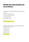 EPA 608 Type 2 Exam Questions and Correct Answers