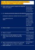 BUS 1350 EXAM &lpar;RISINGER&rpar; QUESTIONS & DETAILED CORRECT SOLUTIONS