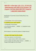 PATH 370 - In Class Quiz 1 &lpar;Ch&period; 1&comma;2&comma;3&hellip;&period;12&comma;13&comma;14&comma;15&rpar;  EXAM Questions with 100&percnt; Correct Answers &vert; All  Chapters &vert;&vert; ACTUAL EXAM 2026 TEST&excl;&excl; Graded A&plus;  &vert; 2026&vert;2027 EXAM UPDATE 