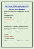 JB LEARNING CARDIOLOGY EXAM LATEST 2026-2027 ACTUAL  EXAM WITH COMPLETE QUESTIONS AND CORRECT DETAILED  ANSWERS &lpar;100&percnt; VERIFIED ANSWERS&rpar; &vert;ALREADY GRADED A&plus;&vert;  &vert;&vert;PROFESSOR VERIFIED&vert;&vert; &vert;&vert;BRANDNEW&excl;&excl;&excl;&vert;&vert; 