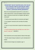 MATERNITY HESI EXIT QUESTIONS BANK LATEST 2026-2027  ACTUAL EXAM WITH COMPLETE QUESTIONS AND CORRECT  DETAILED ANSWERS &lpar;100&percnt; VERIFIED ANSWERS&rpar; &vert;ALREADY  GRADED A&plus;&vert; &vert;&vert;PROFESSOR VERIFIED&vert;&vert; &vert;&vert;BRANDNEW&excl;&excl;&excl;&vert;&vert; 