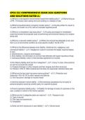 CPCU 552 COMPREHENSIVE EXAM 2026 QUESTIONS AND SOLUTIONS RATED