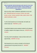 MEDCA PHLEBOTOMY CERTIFICATION EXAM LATEST 2026-2027 ACTUAL EXAM  WITH COMPLETE QUESTIONS AND CORRECT DETAILED ANSWERS &lpar;100&percnt;  VERIFIED ANSWERS&rpar; &vert;ALREADY GRADED A&plus;&vert; &vert;&vert;PROFESSOR VERIFIED&vert;&vert;  &vert;&vert;BRANDNEW&excl;&excl;&excl;&vert;&vert; 