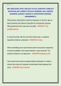 MKC SWE EXAM LATEST 2026-2027 ACTUAL EXAM WITH COMPLETE  QUESTIONS AND CORRECT DETAILED ANSWERS &lpar;100&percnt; VERIFIED  ANSWERS&rpar; &vert;ALREADY GRADED A&plus;&vert; &vert;&vert;PROFESSOR VERIFIED&vert;&vert;  &vert;&vert;BRANDNEW&excl;&excl;&excl;&vert;&vert;