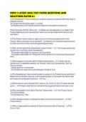 PSPO 1 LATEST 2026 TEST PAPER QUESTIONS AND SOLUTIONS RATED