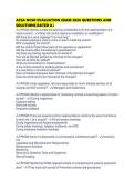 ACSA NCSO EVALUATION EXAM 2026 QUESTIONS AND SOLUTIONS RATED