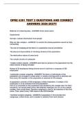 OPRE 6301 TEST 2 QUESTIONS AND CORRECT ANSWERS 2026-2027&excl;&excl;