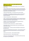 COMD 5070 LATEST 2026 EXAM QUESTIONS AND SOLUTIONS RATED