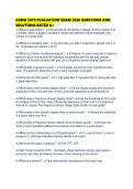 COMD 5070 EVALUATION EXAM 2026 QUESTIONS AND SOLUTIONS RATED