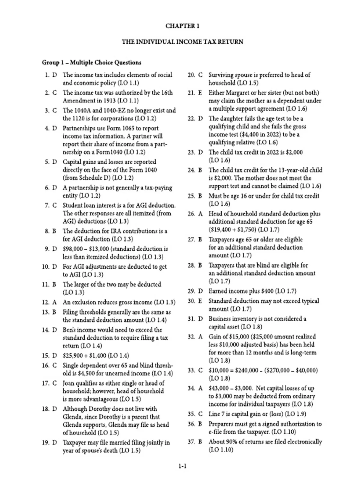 Solution manual with appendix for income tax fundamentals 2023 41ṣt ...