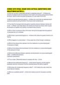COMD 5070 FINAL EXAM 2026 ACTUAL QUESTIONS AND SOLUTIONS RATED