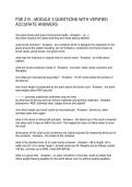 FSE 215 - MODULE 3 QUESTIONS WITH VERIFIED ACCURATE ANSWERS