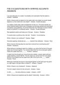 FSE 215 QUESTIONS WITH VERIFIED ACCURATE ANSWERS