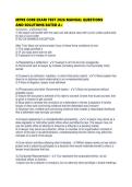 MPRE CORE EXAM TEST 2026 MANUAL QUESTIONS AND SOLUTIONS RATED