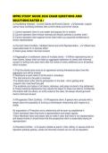 MPRE STUDY GUIDE 2026 EXAM QUESTIONS AND SOLUTIONS RATED