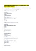 CSE 205 MAIN EXAMINATION 2026 QUESTIONS AND SOLUTIONS RATED