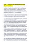 SERIES 66 LATEST 2026 TEST PAPER QUESTIONS AND SOLUTIONS RATED