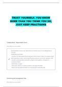 ATI POSTOPERATIVE NURSING CARE QUESTIONS WITH CORRECT ANSWERS