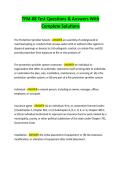 TFM-08 Test Questions & Answers With  Complete Solutions 