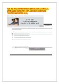NGN ATI RN COMPREHENSIVE PREDICTOR EXAM REAL EXAM QUESTIONS WITH 100&percnt; CORRECT ANSWERS &lpar;VERIFIED ANSWERS&rpar; 2026&period;