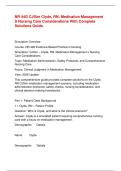 NR 449 WEEK 5 RUA STUDY ON CAUTI PREVENTION VIA CATHETER USE WITH COMPLETE SOLUTIONS AND VERIFIED ANSWERS 2026&period;