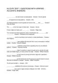 IAI CLPE TEST 1 QUESTIONS WITH VERIFIED ACCURATE ANSWERS