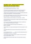 XACTIMATE LEVEL 1 UPDATED 2026 EXAM SCRIPT QUESTIONS AND SOLUTIONS RATED