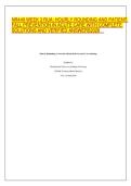 NR449 WEEK 3 RUA&colon; HOURLY ROUNDING AND PATIENT FALL PREVENTION IN ACUTE CARE WITH COMPLETE SOLUTIONS AND VERIFIED ANSWERS2026