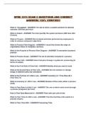 OPRE 3310 EXAM 2 QUESTIONS AND CORRECT ANSWERS 100&percnt; VERIFIED&excl;&excl;