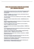 OPRE 4340 EXAM WITH COMPLETE SOLUTIONS 100&percnt; VERIFIED 2026-2027&excl;&excl;