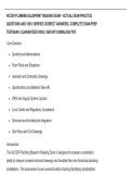 NCCER PLUMBING BLUEPRINT READING EXAM &ndash; ACTUAL EXAM PRACTICE  QUESTIONS AND 100&percnt; VERIFIED CORRECT ANSWERS &vert; COMPLETE EXAM PREP  TESTBANK &vert; GUARANTEED PASS &vert; INSTANT DOWNLOAD PDF