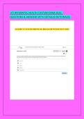 RN ATI MATERNAL PROCTORED EXAM & RETAKE WITH NGN STUDY GUIDE&period;