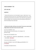FIN4802 Assignment 1 Semester 1 ANSWERS 2026 - Due 21 May 2026