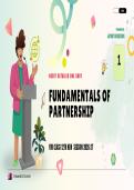 Accountancy class 12th Chapter 1 Fundamental of partnership firm 
