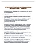 OB 6301 EXAM 1- FALL 2026 WITH ALL QUESTIONS AND 100&percnt; CORRECT ANSWERS&excl;&excl;