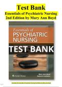  Essentials of Psychiatric Nursing 2nd Edition by Mary Ann Boyd&comma; Rebecca Ann Luebbert  All Chapters &lpar;1-12&rpar; &vert; A&plus; ULTIMATE GUIDE