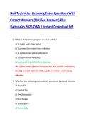 Nail Technician Licensing Exam Questions With  Correct Answers &lpar;Verified Answers&rpar; Plus  Rationales 2026 Q&A &vert; Instant Download Pdf 