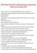 ASPT Exam Test &ndash; 2026&sol;2027 &vert; Certified questions with 100&percnt; correct answers
