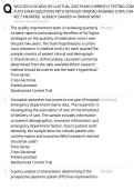 WGU D514 OA Study Guide 2025 &vert; Practice Questions & Detailed Answers