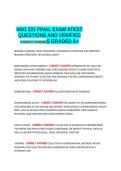 NSG 221 FINAL EXAM LATEST QUESTIONS AND VERIFIED CORRECT ANSWERS GRADED A &plus;&period;