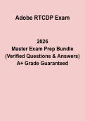 Adobe RTCDP Exam PDF &vert; Real-Time Customer Data Platform Certification Prep