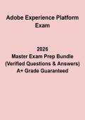 Adobe Experience Platform Exam PDF &vert; AEP Certification Practice & Study Guide