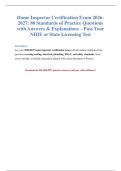 Home Inspector Exam Prep 2026-2027 &ndash; 80 Practice Questions