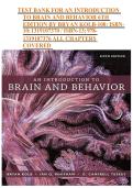 Introduction to Brain and Behavior &lpar;6th Edition&rpar;&comma; ISBN 1319107376 &ndash; Complete Test Bank Covering All Chapters