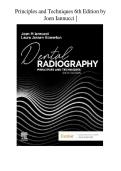Test Bank For Dental Radiography Principles And Techniques&comma;&lpar; 6th Edition 2024&rpar;&comma; By Joen Iannucci &comma;Laura Howerton&vert;&vert;ALL CHAPTERS INCLUDED&vert;&vert;CORRECT ANSWERS WITH RATIONALES