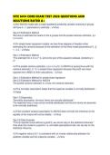 ISYE 6414 CORE EXAM TEST 2026 QUESTIONS AND SOLUTIONS RATED