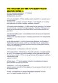 ISYE 6414 LATEST 2026 TEST PAPER QUESTIONS AND SOLUTIONS RATED 