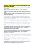 ISYE 6414 COMPREHENSIVE EXAM 2026 QUESTIONS AND SOLUTIONS RATED