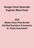 Google Cloud Associate Engineer Mock Exam PDF &vert; GCP ACE Practice & Study Guide