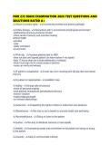 NUR 233 MAIN EXAMINATION 2026 TEST QUESTIONS AND SOLUTIONS RATED